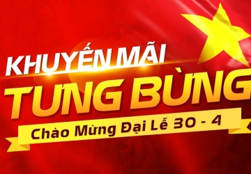 KHUYẾN MÃI ĐẶT PHÒNG NHÂN DỊP LỄ 30/4 